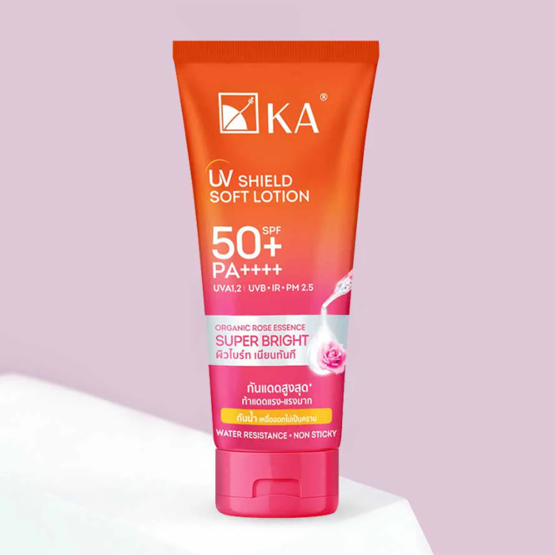 KA - UV Shield Soft Lotion Super Bright SPF50+ PA++++ 140ml.