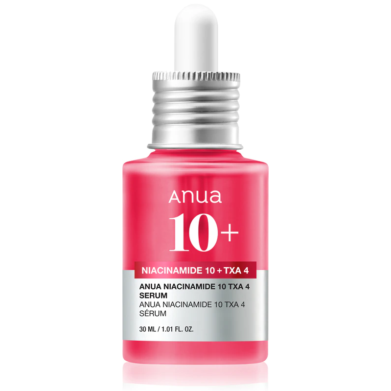 Anua - Bundle of: 1x Niacinamide 5 TXA Brightening Pad (60 Pads) + 1x Niacinamide 10 TXA 4 Serum 30ml.