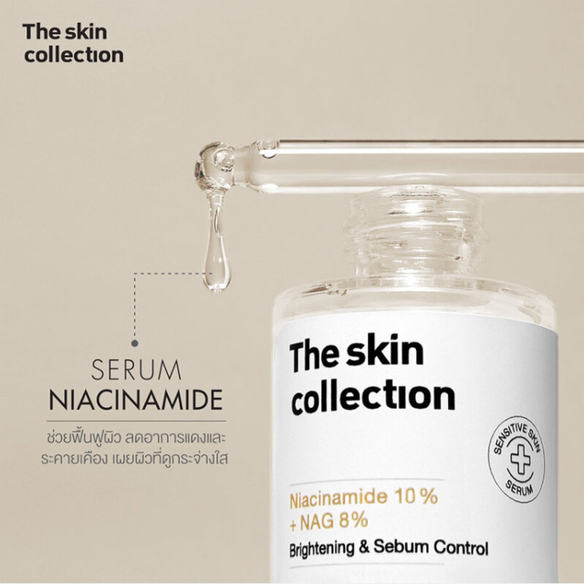 The Skin Collection - Serum Niacinamide10% + NAG8% 30ml.