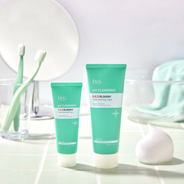 Dr.G - R.E.D Blemish Clear Soothing Foam pH Cleansing 30ml.