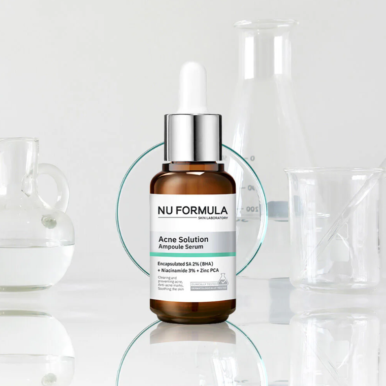 Nu Formula - Acne Solution Ampoule Serum 30ml.