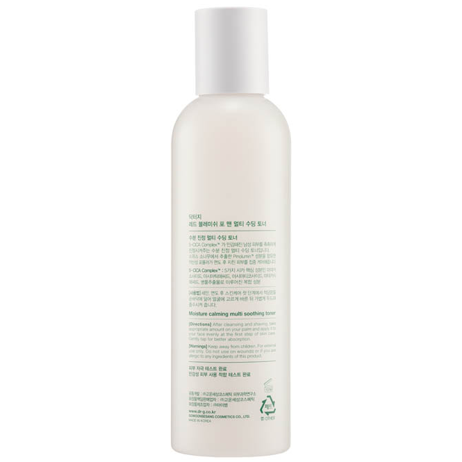 Dr.G - R.E.D Blemish For Men Multi Soothing Toner 200ml.