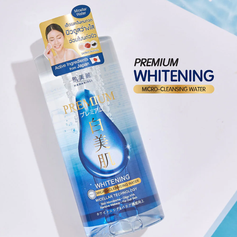 Hadabirei - Premium Whitening Micro-Cleansing Water 400ml.