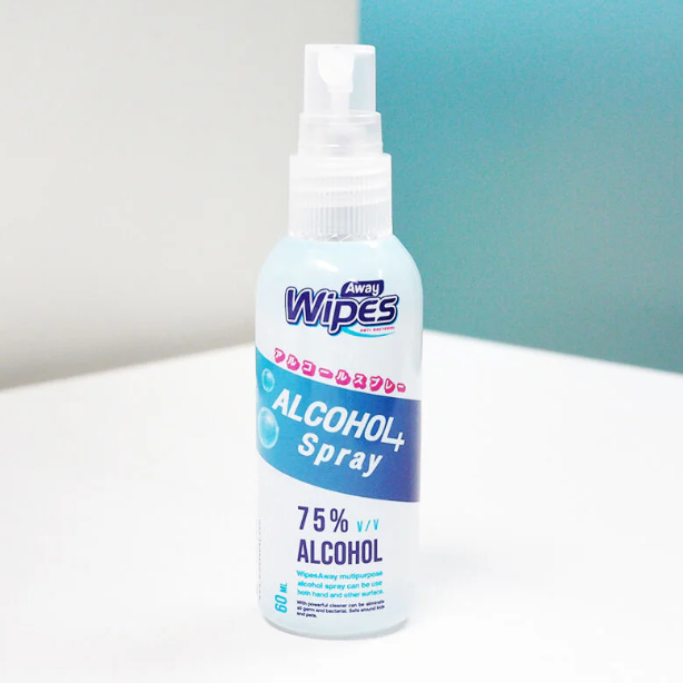 Kanda - Wipes Away Alcohol Spray+ 60ml.