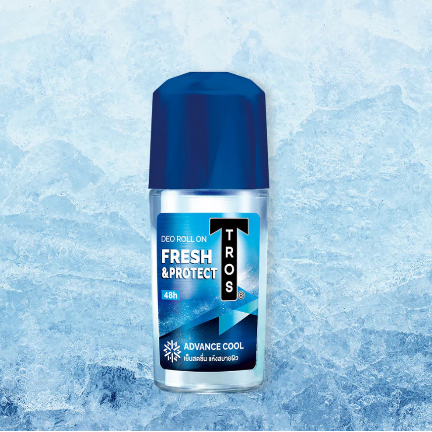 TROS - Roll-on Fresh & Protect 45ml. (Pack of 3)