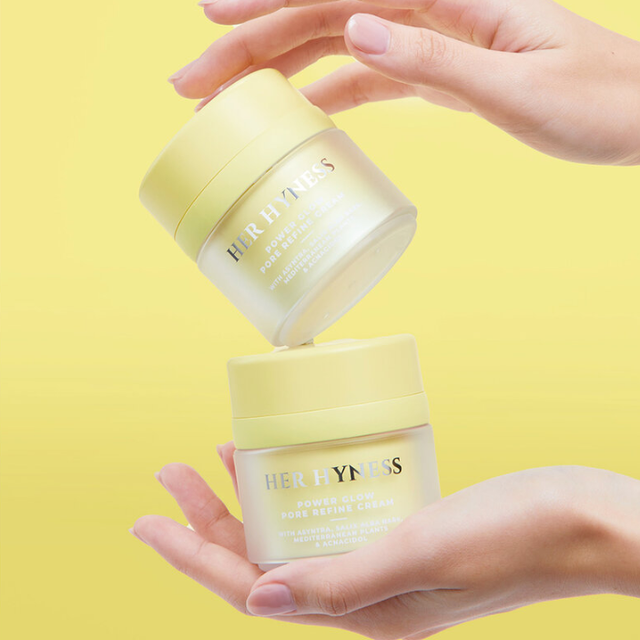 Her Hyness - Power Glow Pore Refine Cream with Asyntra, Salix Alba Bark, Mediterreanean Plants & Acnacidol 30ml.