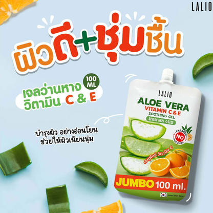Lalio - Aloe Vera Vitamin C And E Soothing Gel 100ml.