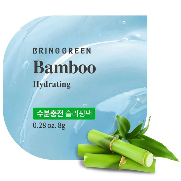 Bringgreen - Bamboo Hydrating Sleeping Pack 8g. (Pack of 3)