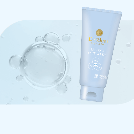 Meishoku - Meishoku Detclear Bright & Peel Peeling Face Wash with AHA, BHA, PHA 120g.