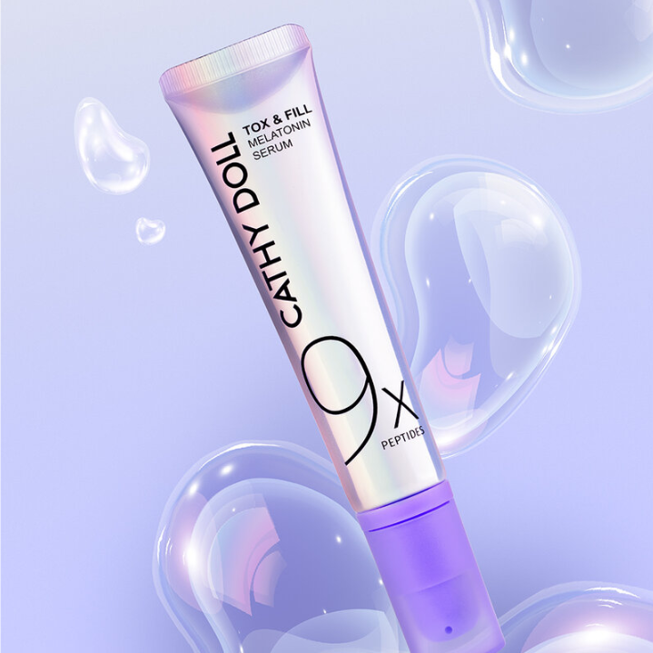 Cathy Doll - Tox & Fill Melatonin Serum 9X Peptides 15ml.