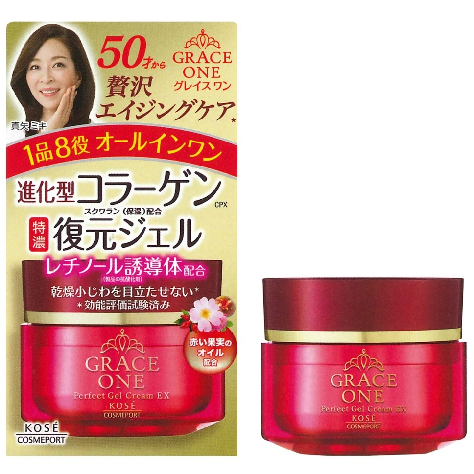 KOSE - Grace One - Wrinkle Perfect Gel Cream EX 100g.