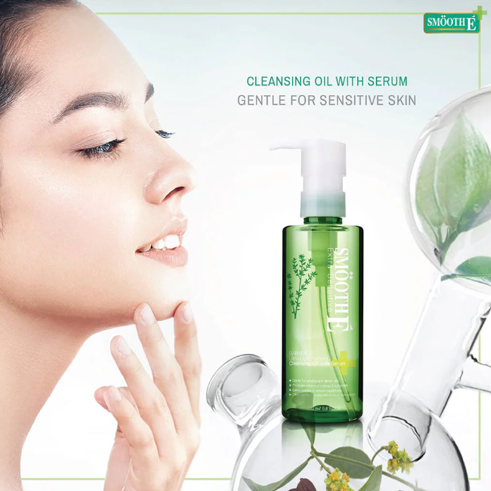 Smooth E - Ultra Light Cleansing Oil with Serum 100ml.