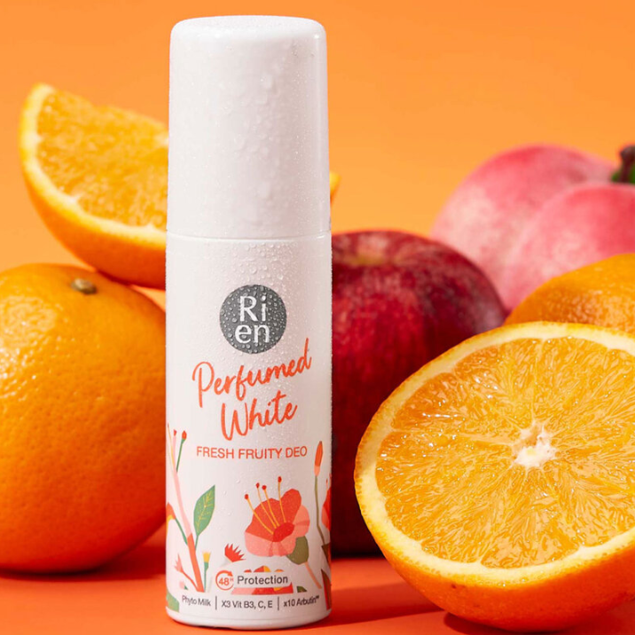 Ri en - Perfumed White Fresh Fruity Deo 30ml.