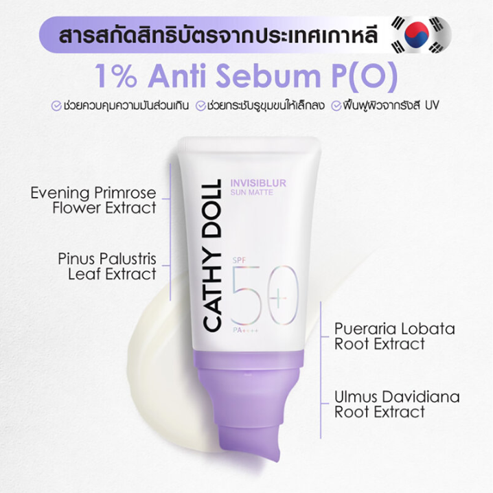 Cathy Doll - Invisiblur Sun Matte SPF50+ PA++++ 40ml.