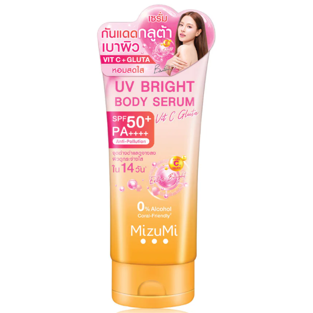 MizuMi - UV Bright Body Serum Vit C Gluta 180ml.