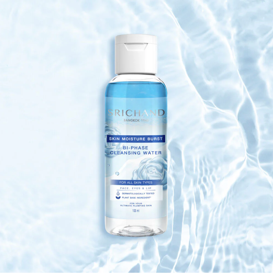 Srichand - Skin Moisture Burst Bi-Phase Cleansing Water 100ml.