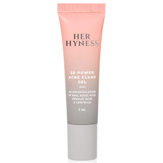 Her Hyness - 3D Power Acne Clear Gel with BHA, Kojic Acid, Ferulic Acid & Centella 7ml.