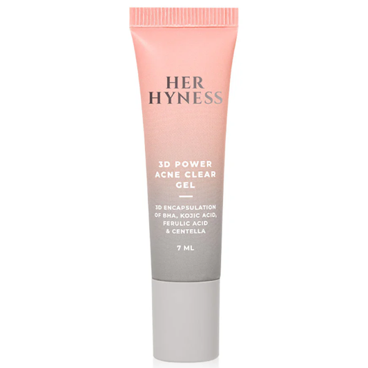 Her Hyness - 3D Power Acne Clear Gel with BHA, Kojic Acid, Ferulic Acid & Centella 7ml.
