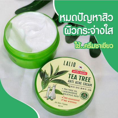 Lalio - Tea Tree Anti Acne Cream 80ml.