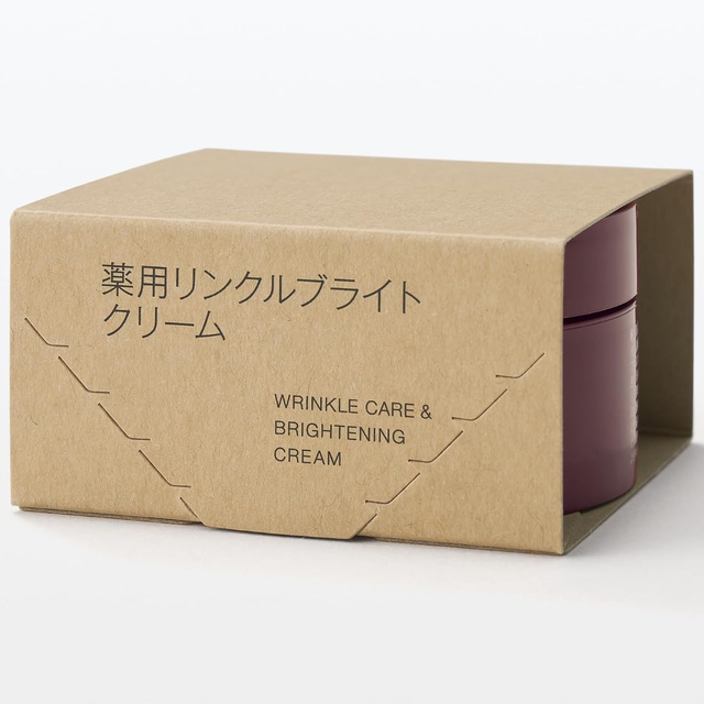 MUJI - Wrinkle Care & Brightening Cream 45g.