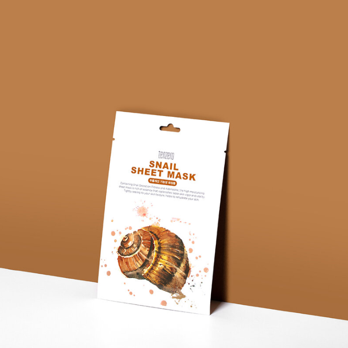 TENZERO - Snail Sheet Mask 25ml. (Pack of 6)