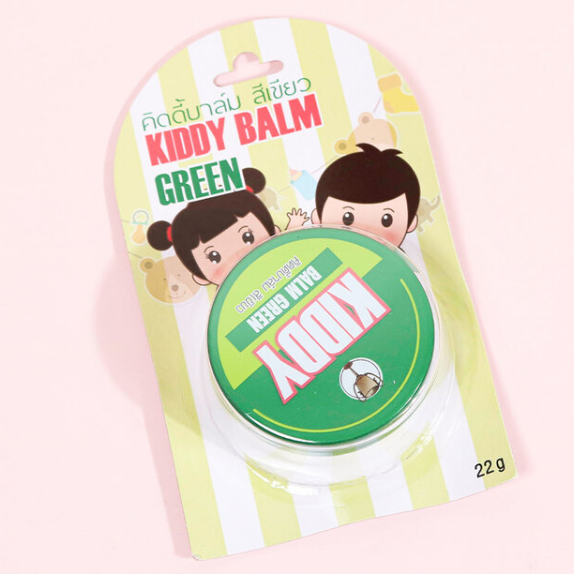 Golden Cup - Kiddy Balm Green 22g. (Pack of 3)