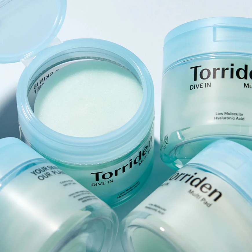 Torriden - Dive In Low Molecular Hyaluronic Acid Multi Pad 160ml. (80 Pads)