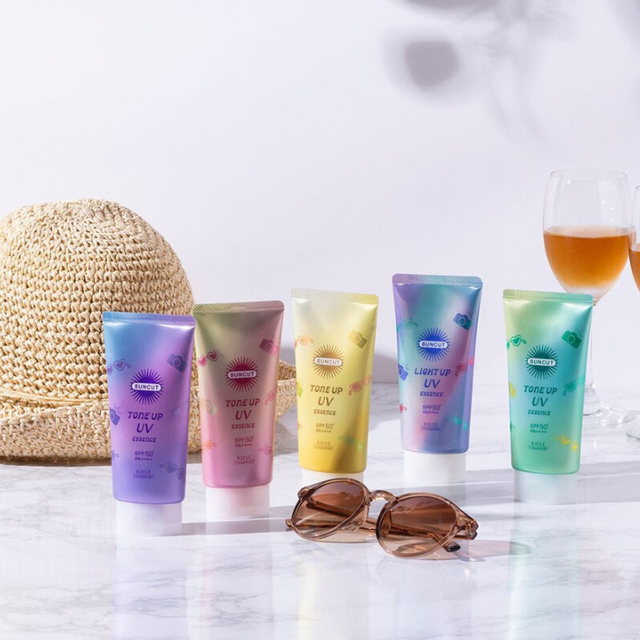 Suncut - Mint Green Tone Up UV Essence SPF50+ PA++++ 80g.