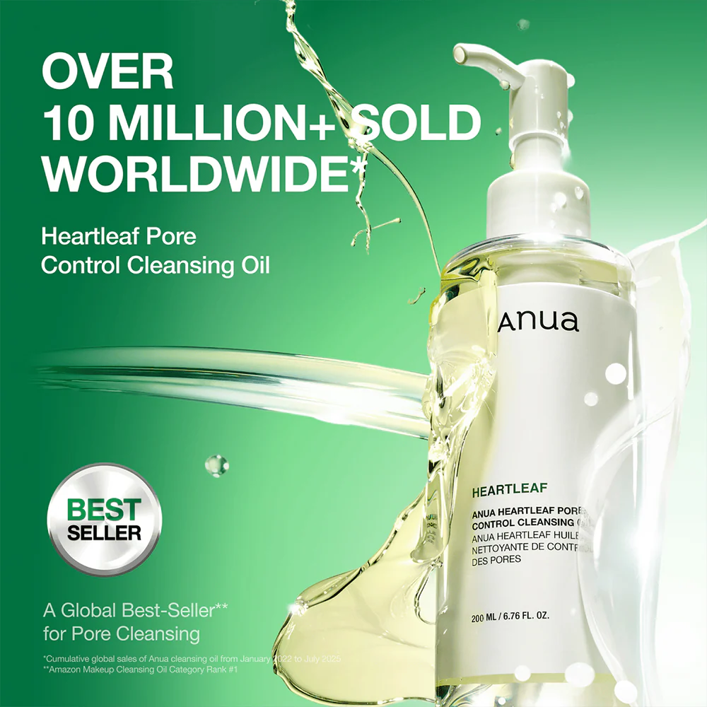 Anua - Heartleaf Pore Control Cleansing Oil 200ml.