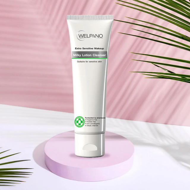 Welpano - Extra Sensitive Makeup Milky Lotion Cleanser 120ml.