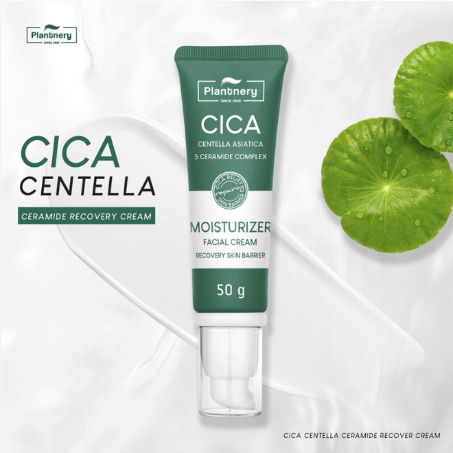 Plantnery - Cica Centella Ceramide Recover Cream 50g.