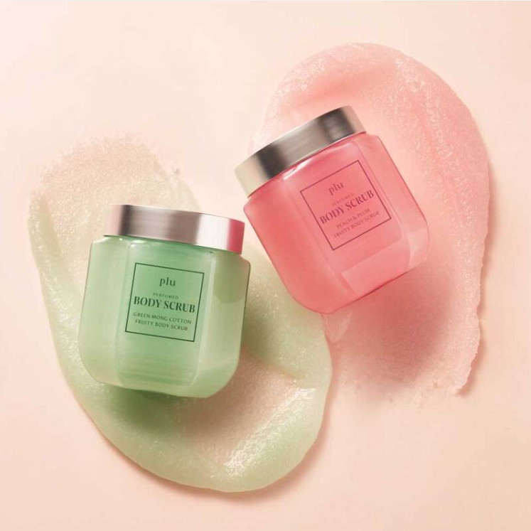 Plu - Perfumed Fruity Body Scrub Peach & Plum 500g.