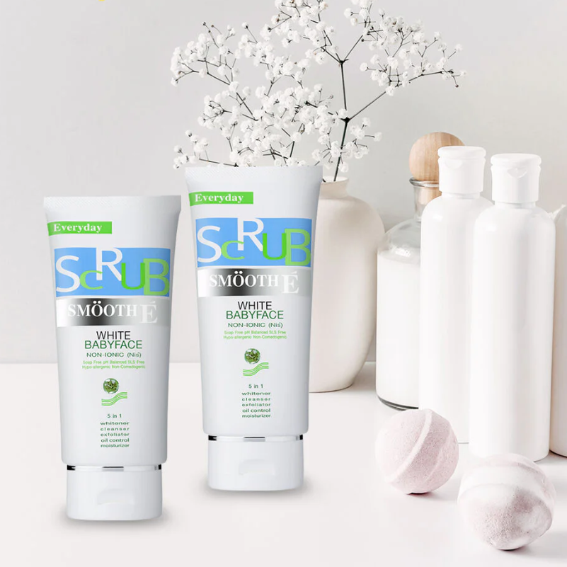 Smooth E - White Babyface Scrub 65ml.