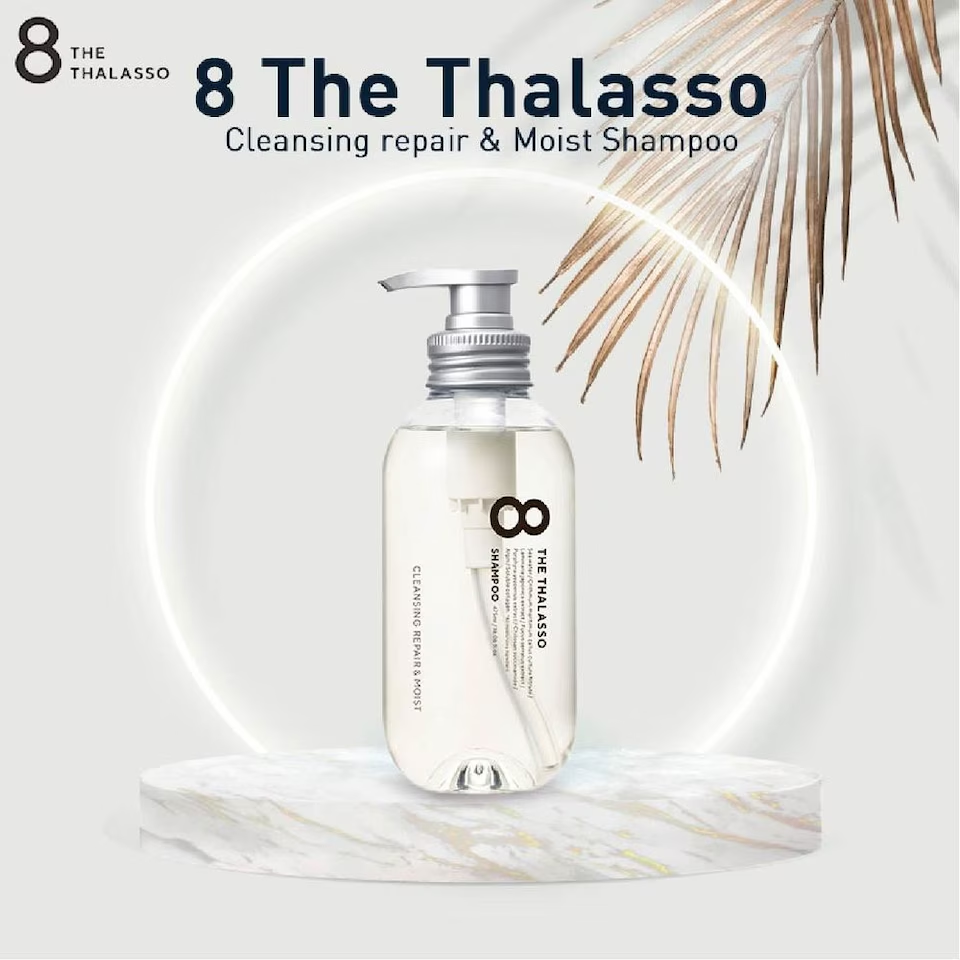 8 THE THALASSO - Cleansing Repair & Moist Shampoo 475ml.