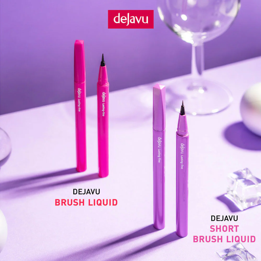 Dejavu - Lasting-Fine E Brush Liquid #3 Black Brown 0.55ml.