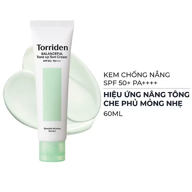 Torriden - Balanceful Tone Up Sun Cream SPF50+ PA++++ 60ml.