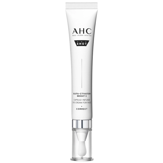 AHC - Pro Shot Gluta-Ctivation Bright 3 Capsule-Infused Eye Cream For Face 30ml.