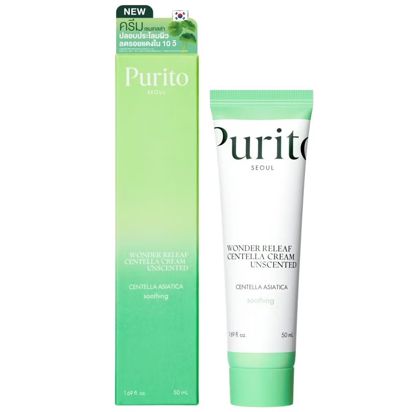 Purito - Seoul Wonder Releaf Centella Cream Unscented 50ml.