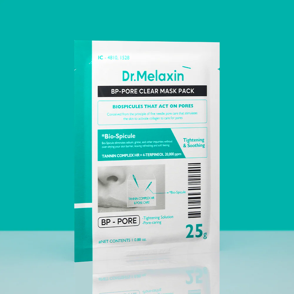 Dr.Melaxin - BP-Pore Clear Facial Mask Pack (5 Sheets)