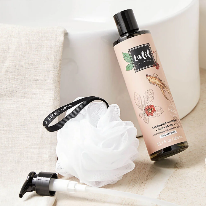 Lalil - Energizing Ginseng Shower Gel 300ml.