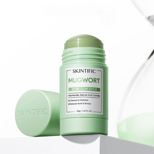 Skintific - Mugwort Anti Pores & Acne Clay Stick 40g.