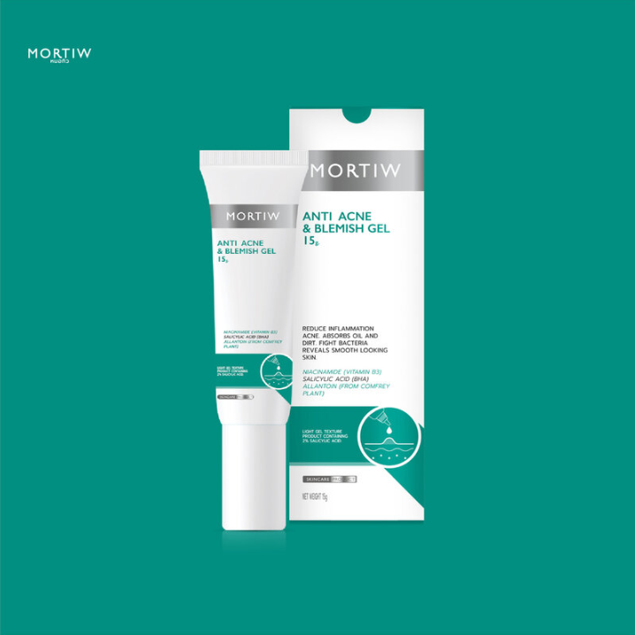 Mortiw - Anti Acne & Blemish Gel 15g.