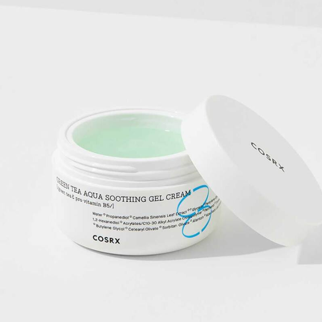 COSRX - Green Tea Aqua Soothing Gel Cream with Green Tea & Pro Vitamin B5 50ml.