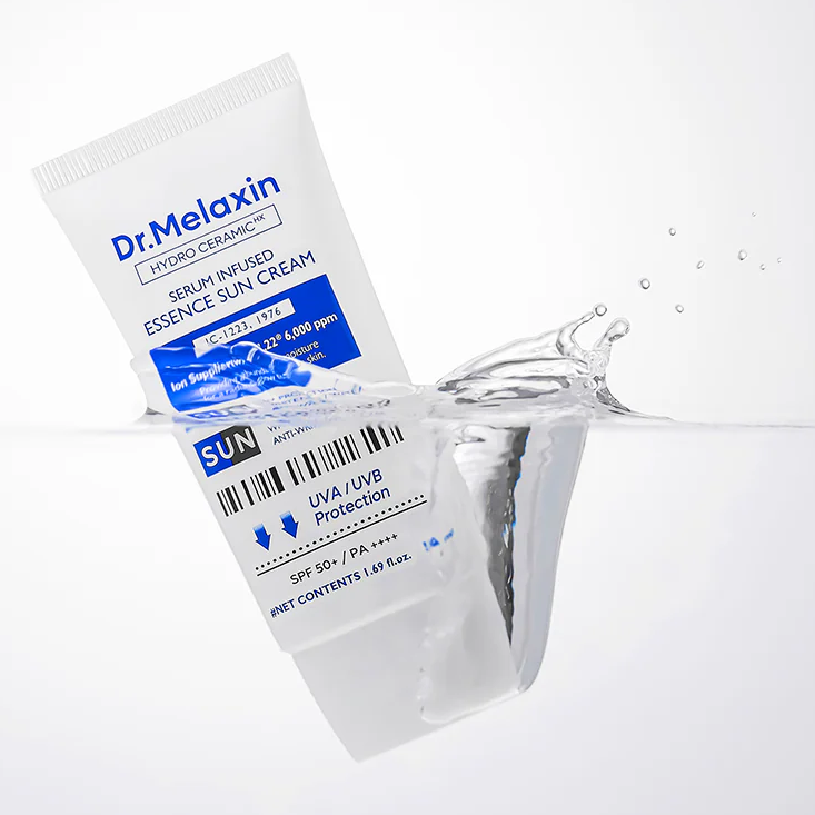 Dr.Melaxin - Hydro Ceramic HX Serum Infused Waterfull Essence Sunscreen Cream SPF50+ PA ++++ 50ml.