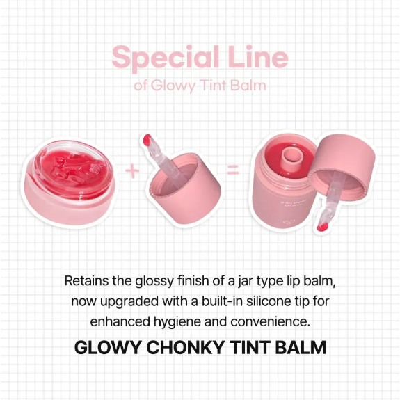 AOU - Glowy Chonky Tint Balm #01 Apple Balm