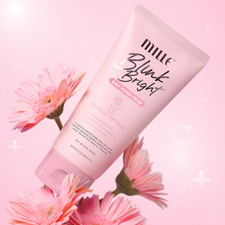 Mille - Blink Bright Body Primer Cream 150g.