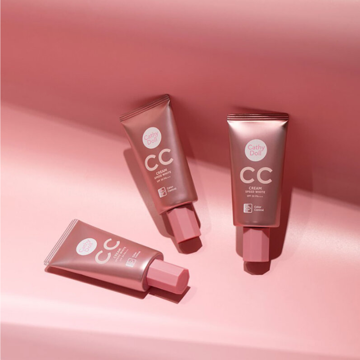 Cathy Doll - CC Cream Speed White, #5 Honey Beige SPF50/PA+++ 50ml.