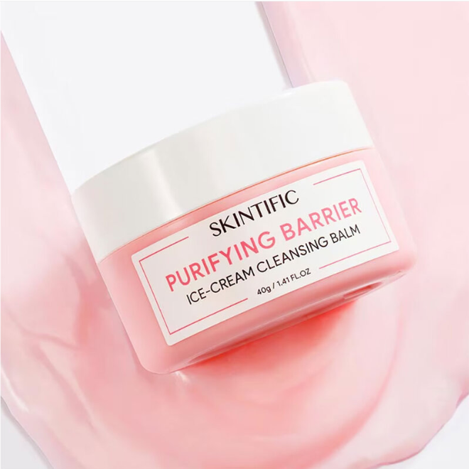 Skintific - Purifying Barrier Ice Cream Cleansing Balm 40g.