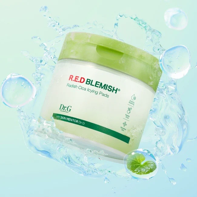 Dr.G - R.E.D Blemish Radish Cica Icying Pads (60 Pads)