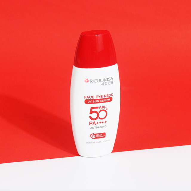 Rojukiss - Face Eye Neck UV Sun Serum SPF50+ PA++++ 40g.